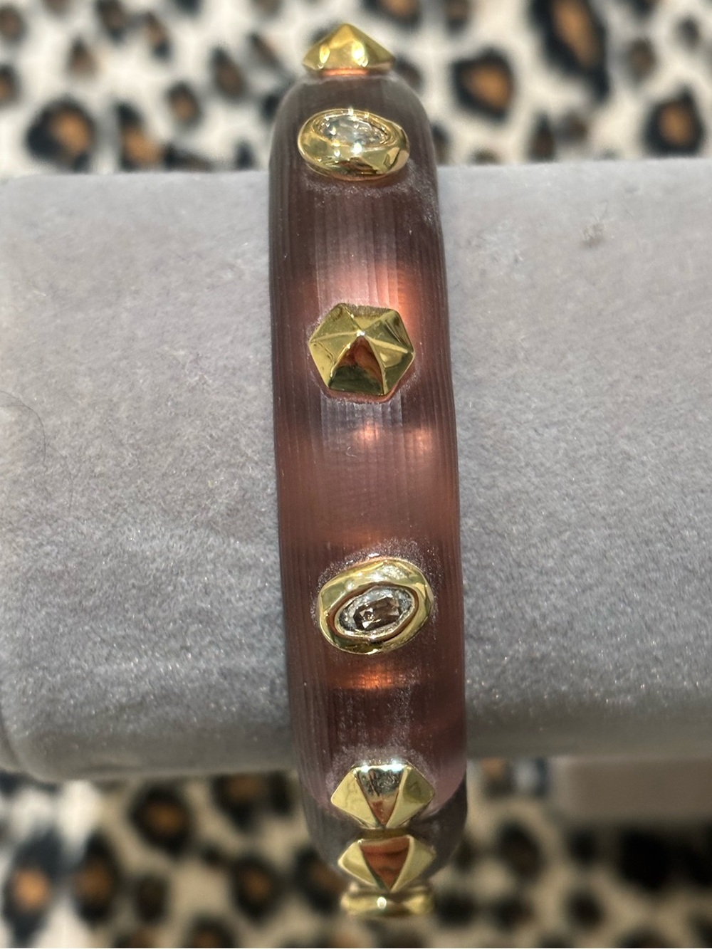 Alexis Bittar Hinged Lucite Bangle
